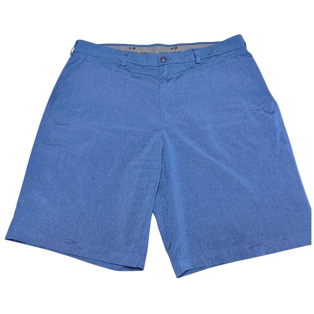 Grand Slam Men Size 38‎ Blue Golf Performance Shorts Stretch Activewear